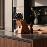 6-Slot Acacia Knife Block